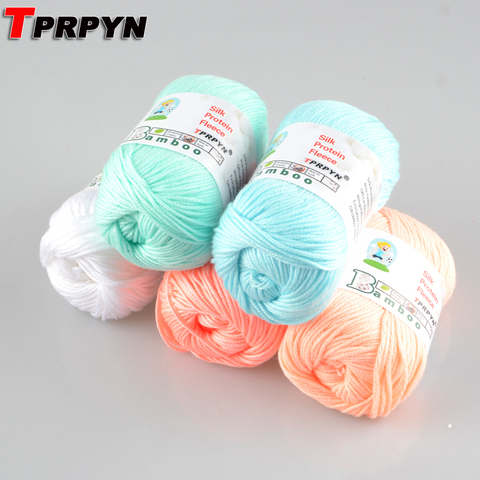 TPRPYN 1Pc=50g Worsted Wool Yarn for Knitting for Crochet Cotton yarn line threads to knit hand Crocheted wool Nami Yarn 120M ► Photo 1/6