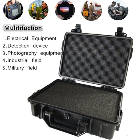 Shockproof Camera Safety Box ABS Sealed Waterproof Hard Boxes Equipment Case with Foam Vehicle Toolbox Impact Resistant Suitcase ► Photo 1/6