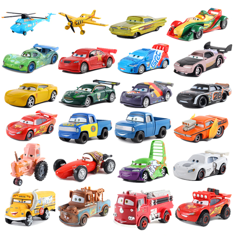 Disney Pixar Cars Lot Lightning McQueen 1:55 Diecast Model Car Toys Gift  for Boy