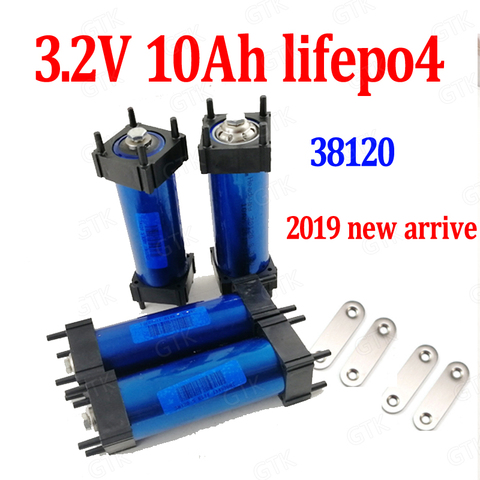 new arrive 38120 38120S Lifepo4 3.2v 10ah lithium battery deep cycle for DIY 12V 36V 20Ah scooter vehicle cleaning machine ► Photo 1/6