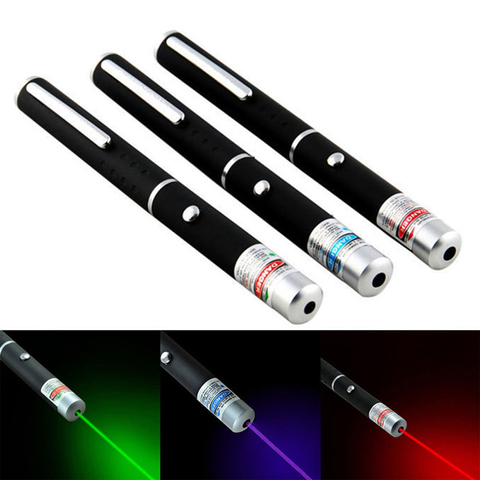 Laser Pointer High Power 5mw Blue Red Green Laser Pointer Hunting Lazer Bore Sight Device 500 Meters Lazer Pointer Pen Teaching ► Photo 1/6
