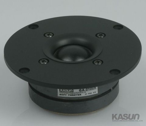 2PCS Kasun QA-2102X 4inch Fabric Dome Tweeter Speaker Driver Unit Dual Magnets 1600Hz-20KHz 8ohm 60W D104mm ► Photo 1/3