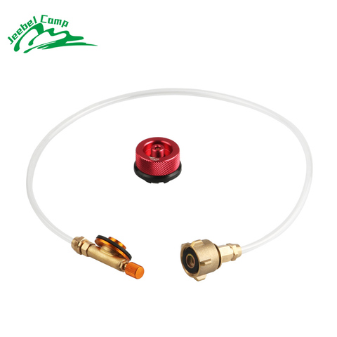 2022 New Jeebel outdoor gas refill adapter camping stove valve propane tank refill adapter refilling gas cylinders for gas stove ► Photo 1/6