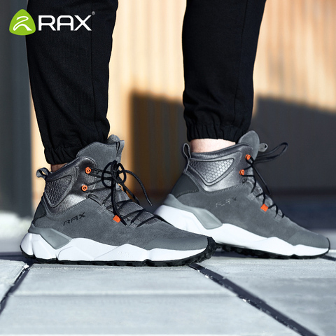 Rax 2022 Winter Newest Hiking Shoes Men Outdoor Sports Snearker for Men Mountain Boot  Antislip Warm Snow Boots Waterproof 470 ► Photo 1/5