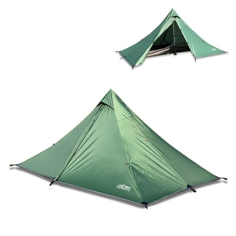 High Quality Single Person Mesh Tent Separated Dual Layer Waterproof Camping Tent One Room One Hall for Hiking Cycling Travel ► Photo 1/1