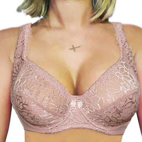Underwire Bras Plus Size BCD Cup