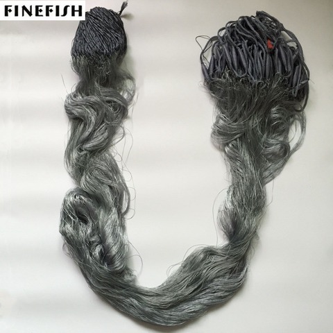 Finefish 1.8m*(30m or 60m) 3 Layers Finland Gillnet outdoor sports fishing net Multifilament Nylon line catch fishing network ► Photo 1/1