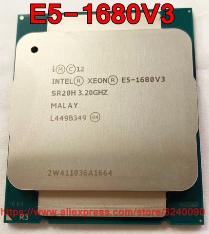 Intel Xeon CPU E5-1680V3 QS version 3.20GHz 8-Cores 20M LGA2011-3 E5-1680 V3 processor E5 1680V3 free shipping E5 1680 V3 ► Photo 1/1