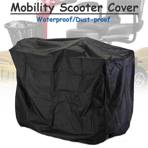 150x116x80cm Black Electric Mobility Scooter Cover Scooter Cover Scooter Sun Rain Cover Auto Car Exterior Protector Accessories ► Photo 1/6