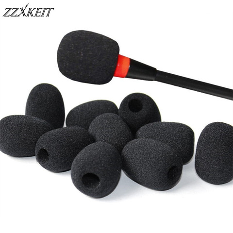 30*22*8mm Foam Headset Replacement Microphone Sponge Covers Telephone Headset Mic Microphone windshield Microphone Accessories ► Photo 1/5