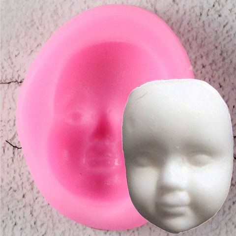 Baby Face Cooking Tools Silicone Mold Cake Chocolate Candy Jelly Baking Mold Fondant Cake Decorating Tools Kitchen Accessroies ► Photo 1/6