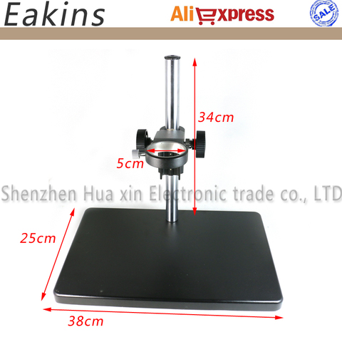 Big Size Heavy Duty Adjustable Boom Large Stereo Arm Table Stand 50mm Ring Holder For Lab Industry Microscope Camera ► Photo 1/4