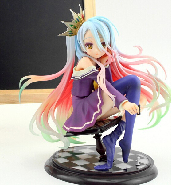 New Anime Gift No game No life Imanity Shiro 1/7 scale Painted PVC Figure 