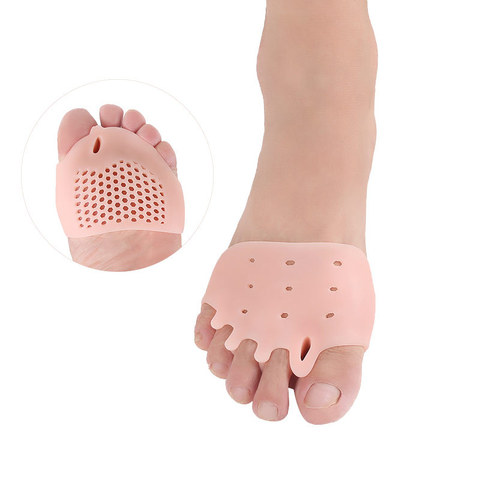 1Pair New Toe Separator Separateur D'ortei Hallux Valgus Corrector 5 Hole Bunion Orthotics Protector  Bones Overlapping Pedicure ► Photo 1/6