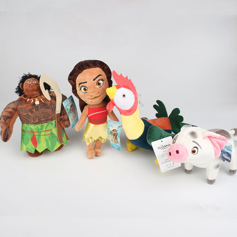 Buy Online cm Moana Vaiana Waialiki Chicken Pig Pua Plush Dolls Princess Toys Soft Stuffed Animals Doll Kids Baby Toy Gifts Alitools
