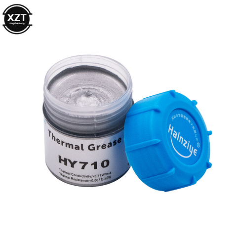 Silver Thermal Grease Paste Compound Chipset Cooling for CPU GPU HY710 20g ► Photo 1/5
