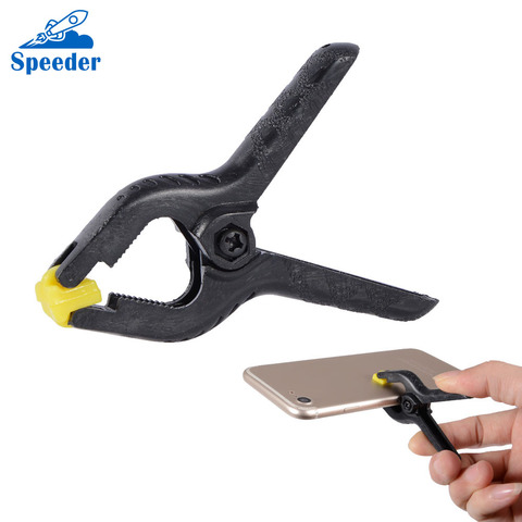2PCS 2inch Plastic Clip Fixture Fastening Clamp for Mobile Phone Tablet Glued LCD Screen Repair Tools ► Photo 1/1