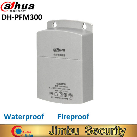Dahua Outdoor Power Supply CCTV Adapter DH-PFM300 Waterproof Output 12V 2A Input 180~260V Power Switch for CCTV camera ► Photo 1/6