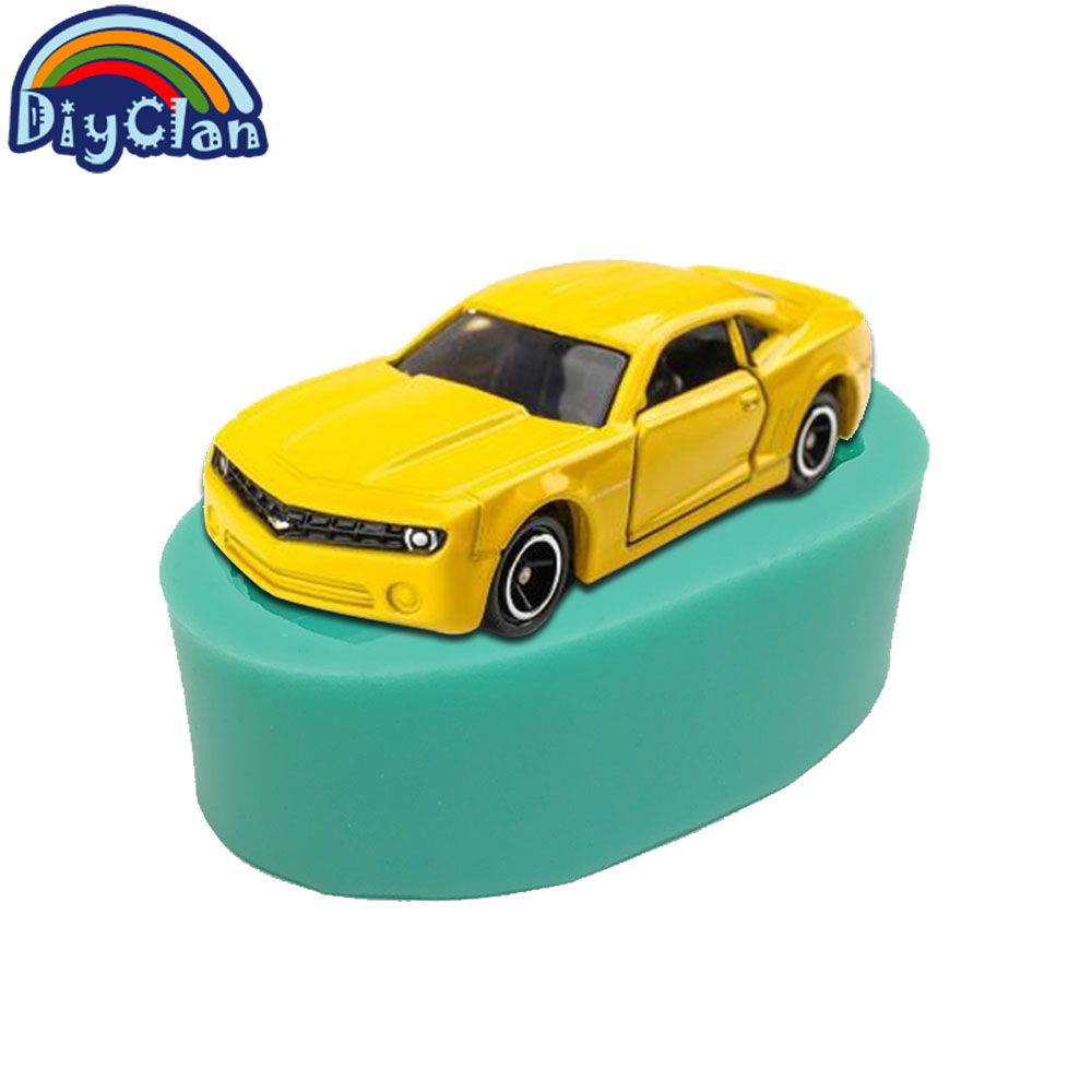 2 Style Simulation Sports Car Silicone Molds