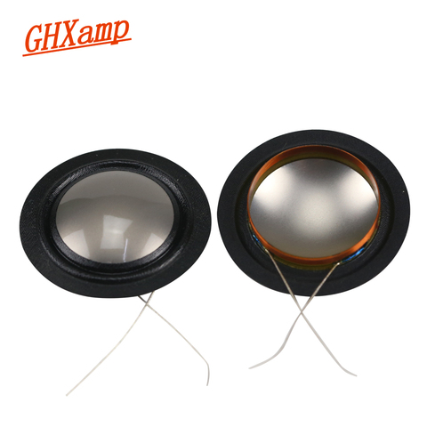Ghxamp 25.4MM Voice Coil Imported Metal Titanium Composite Silk Diaphragm 25 core Tweeter Speaker Repair Same Side 8OHM 1Pairs ► Photo 1/6