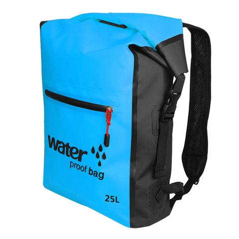 25L PVC Swimming Waterproof Dry Bag Double Straps Rafting Sports Kayaking Canoeing Swimming Bag Travel Kit Backpack Storage Bag ► Photo 1/6