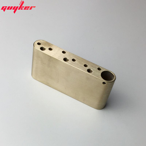 1 Piece Guitar Bridge Brass Block For Electric Guitar Tremolo System Bridge For Wilkinson WV6/ WVP/ WVP6 Guitar Bridge ► Photo 1/1