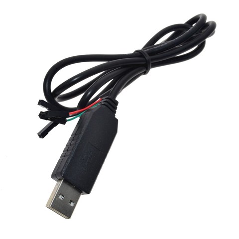 PL2303HX USB to UART TTL Cable module 4p 4 pin RS232 Converter in stock ► Photo 1/6