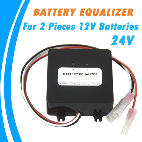 Battery Equalizer for Two Pieces 12V Gel Flood AGM Lead Acid Batteries ► Photo 1/6