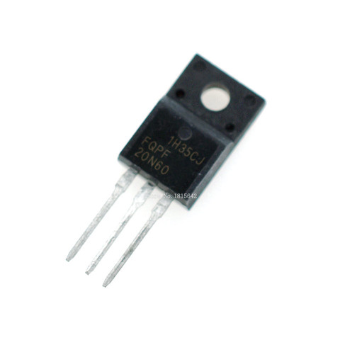 10PCS/Lot 20N60 FQPF20N60 Triode Transistor TO-220 fqpf20n60 20N60C New ► Photo 1/1