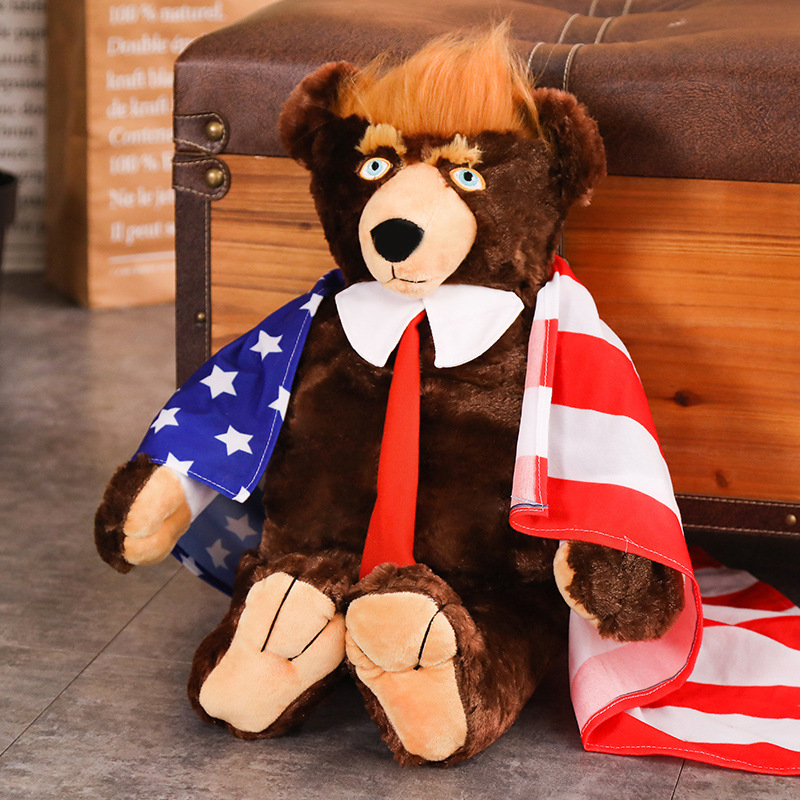 CUDDLY TRUMP! Donald Trump plushie soft toy 