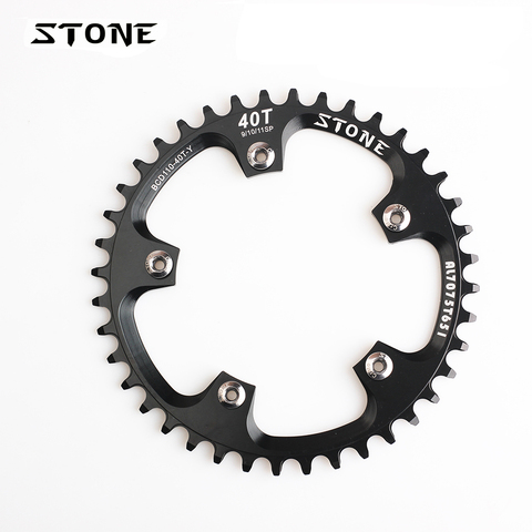 Stone MTB Bike Single Chainring BCD 110mm 34T 36T 38T 40T 42T 48T 58T 60T Circle Chain Ring 5 Arms Narrow Wide Teeth Chainwheel ► Photo 1/6