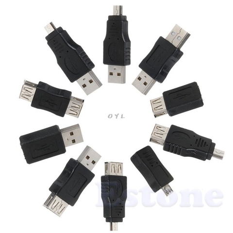 Micro USB 5pin Female to Micro USB Male F/M Extension Extender