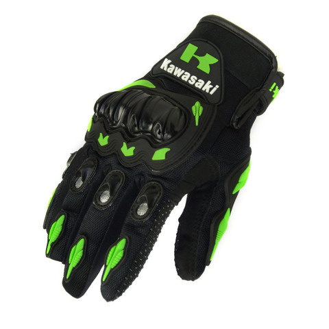 2016 Hot Sale 1 Pair Kawasaki Fashion New Full Finger Motorcycle Gloves Luvas Guantes Moto Protective Gears Glove - Price & Review | AliExpress - LS 2 Store | Alitools.io