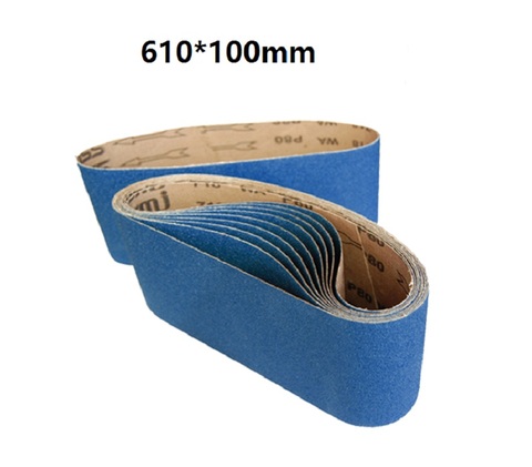 NEW 5pcs 610*100mm Zirconia corundum calcination belt Abrasive Sanding Belt for Belt grinder machine ► Photo 1/1