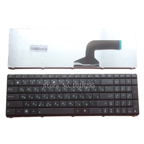 Russian Keyboard for Asus N53 X53 X54H k53 A53 N60 N61 N71 N73S N73J P52 P52F P53S X53S A52J X55V X54HR X54HY N53T laptop RU ► Photo 1/3