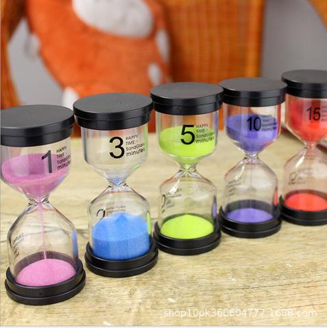 1 3 5 10 15 20 25 30 45 60minute UNBreak Hourglasses Timer Gift Decoration A112 ► Photo 1/4
