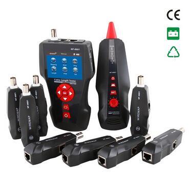 Multifunction POE / PING Cable Tester NF-8601W RJ45 RJ11 CAT5 CAT6 Wire Locator with high quality and port flash ► Photo 1/5