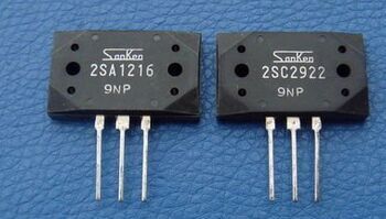 hot sale 10pair/30Pair Original new Sanken power amplifier on the tube 2SA1216/2SC2922 P/Y stereo pair transistor free shipping ► Photo 1/2
