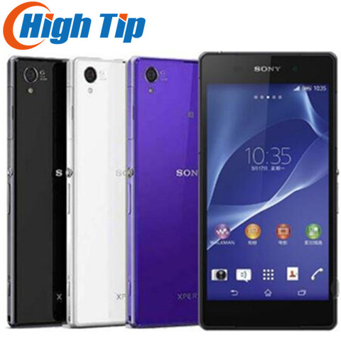 Unlocked Original Sony Xperia Z2 D6503 Android Quad Core Mobile Phone GSM WCDMA 4G LTE  RAM 3GB ROM 16GB 5.2 Inch 20MP Camera ► Photo 1/6