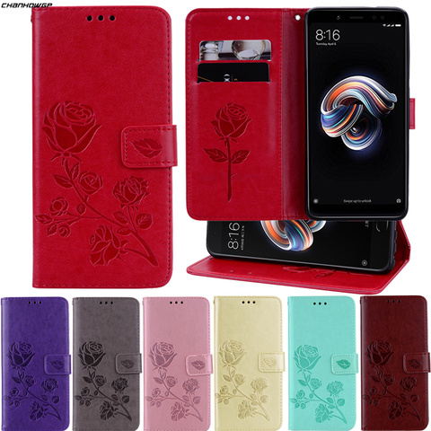 Wallet Leather Flip Case For Xiaomi Mi A1 A2 Lite Redmi 4X 4A 5 Plus 6A 6 Pro 3S S2 Note 5 5A Prime Note4 Global Note 4X Cover ► Photo 1/6