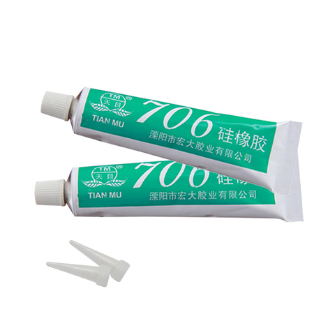 2pcs 706 Translucent Silicone Rubber LED Electronic Components Fixed Insulation Waterproof High Temperature Resistant Sealant ► Photo 1/5