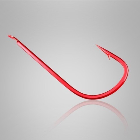 100pcs/bag Super Mini Small Red Color Barbed Fly Fishing Hooks Sharpened Bait Tackle High Carbon Steel Single Fishing Hooks ► Photo 1/5