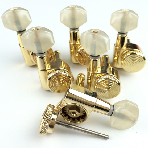 Gold Guitar Locking Tuners Electric Guitar Machine Heads Tuners JN-07SP Lock Tuning Pegs  ( With packaging ) ► Photo 1/6
