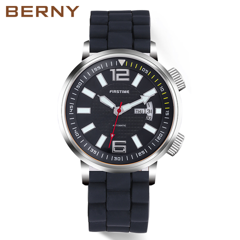 Automatic Mechanical Watch Men Super Luminous Hands Diver Swim Waterproof 20ATM Water Resistant Watches Relogio Mecanico ► Photo 1/1