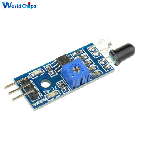 Smart Electronics New for Arduino Diy Smart Car Robot Reflective Photoelectric 3pin IR Infrared Obstacle Avoidance Sensor Module ► Photo 1/4