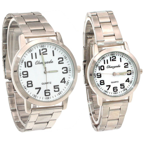 Brand Luxury Lover Watches Quartz Simple Classics Watch Women Men Watch Couples Wristwatch Relojes Hombre 2022 Elastic Band ► Photo 1/6