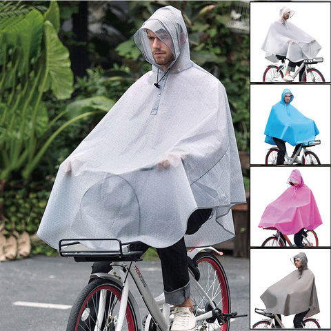 Windproof Waterproof Cover Raincoat Coat Poncho for Bike Bicycle