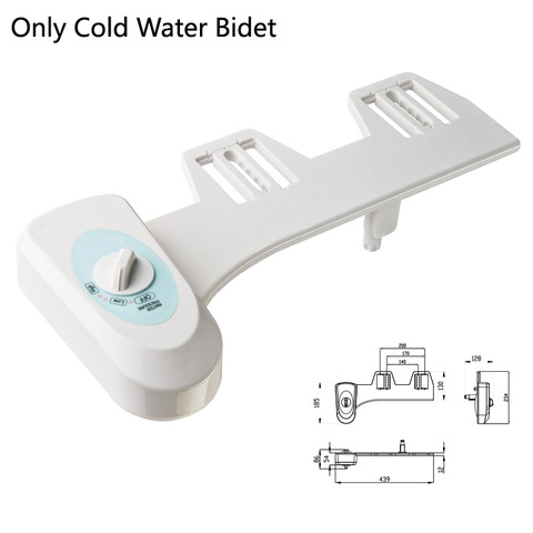 Single Nozzle Bathroom Toilet Seat Bidet Sprayer Cold Water Non-Electric Toilet Sprayer Nozzle Sprinkle ► Photo 1/1