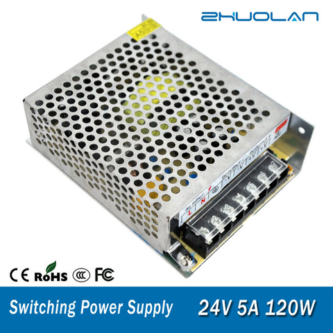 Dc 24V 5A 120W High Quality Switching Power Supply for Led ► Photo 1/6