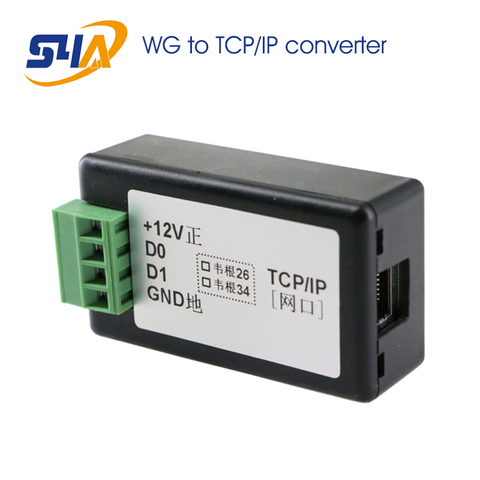 WG26 to TCP conveter,Wiegand 26 converter to TCP/IP,WG26 to TCP/IP Converter ► Photo 1/1